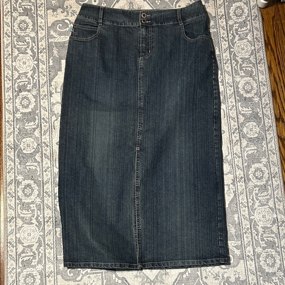 Duck Head Denium Pencil Skirt